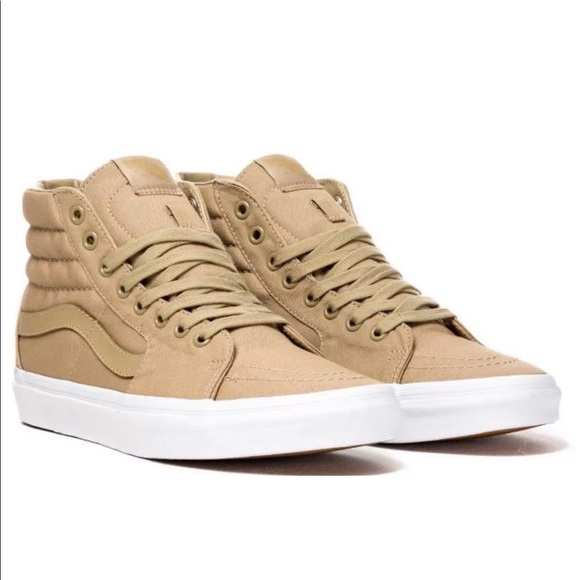 Vans Sk8-Hi Mono Canvas True Tan - Picture 2 of 5